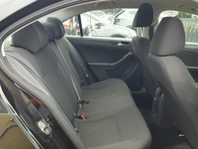 3VW2K7AJ7EM332022 - 2014 VOLKSWAGEN JETTA BASE შავი ფოტო 6