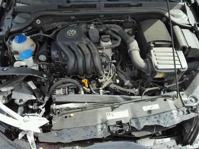 3VW2K7AJ7EM332022 - 2014 VOLKSWAGEN JETTA BASE შავი ფოტო 7