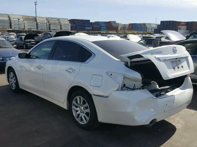 1N4AL3AP8FN374317 - 2015 NISSAN ALTIMA 2.5 WHITE photo 3