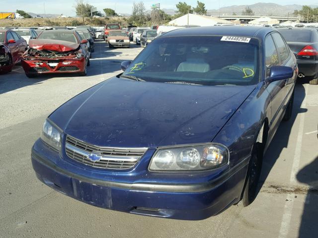 2G1WF52E249134107 - 2004 CHEVROLET IMPALA 黑色 照片 2