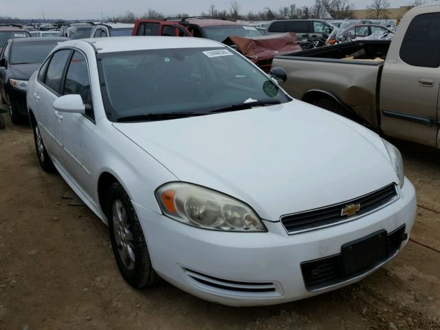 2G1WD5EM6B1152971 - 2011 CHEVROLET IMPALA POL WHITE photo 1