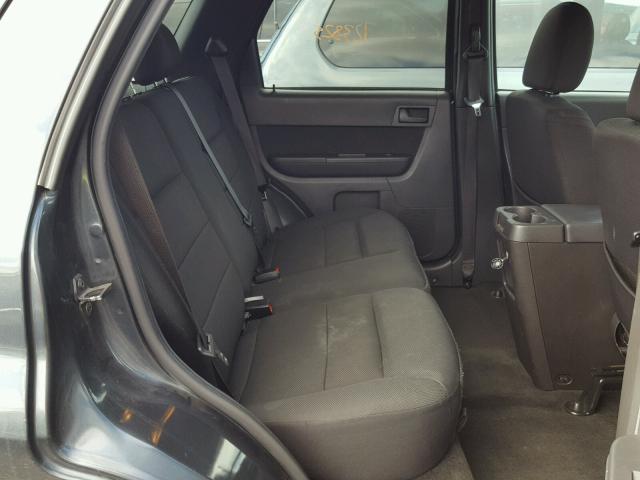 1FMCU93759KB21585 - 2009 FORD ESCAPE XLT GRAY photo 6