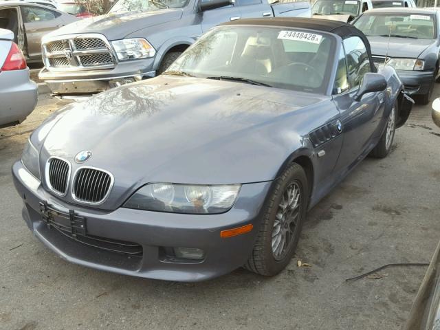 WBACH3346YLF44020 - 2000 BMW Z3 2.8 BLUE photo 2