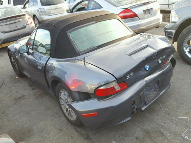 WBACH3346YLF44020 - 2000 BMW Z3 2.8 BLUE photo 3