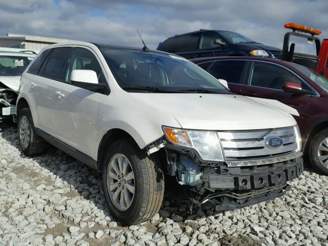 2FMDK4JCXABA07674 - 2010 FORD EDGE SEL WHITE photo 1