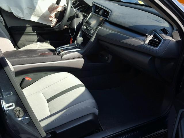 2HGFC2F74HH563806 - 2017 HONDA CIVIC EX ლურჯი ფოტო 5