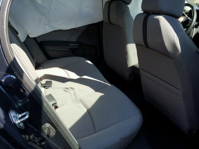 2HGFC2F74HH563806 - 2017 HONDA CIVIC EX ლურჯი ფოტო 6