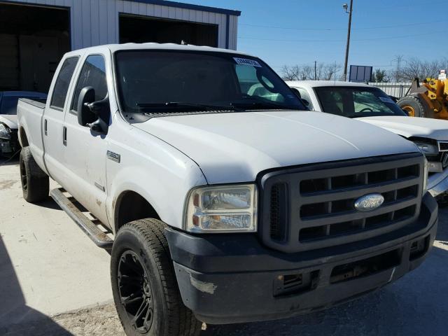 1FTWW31P87EA02842 - 2007 FORD F350 SRW S WHITE photo 1