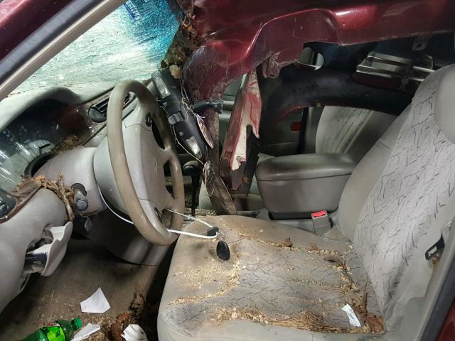 1G1NE52J33M610040 - 2003 CHEVROLET MALIBU LS MAROON photo 5