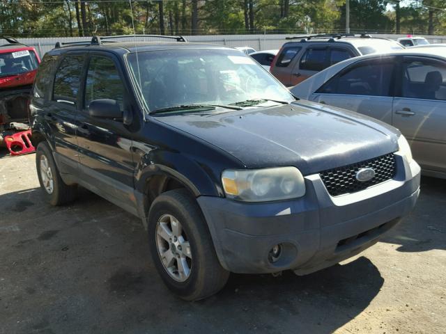 1FMYU93165KA34998 - 2005 FORD ESCAPE XLT BLACK photo 1