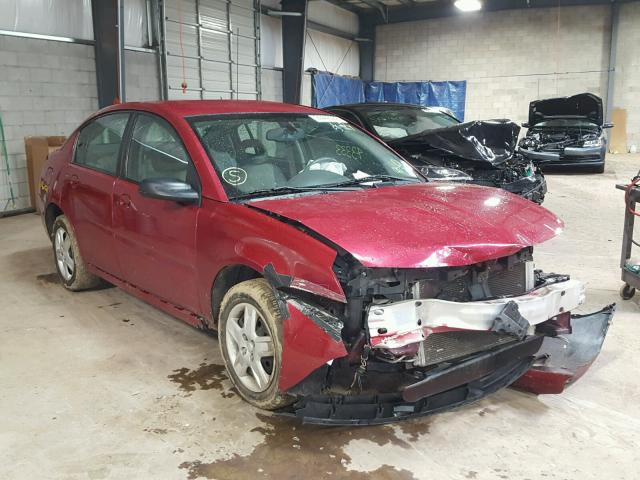 1G8AJ55F37Z186497 - 2007 SATURN ION LEVEL RED photo 1