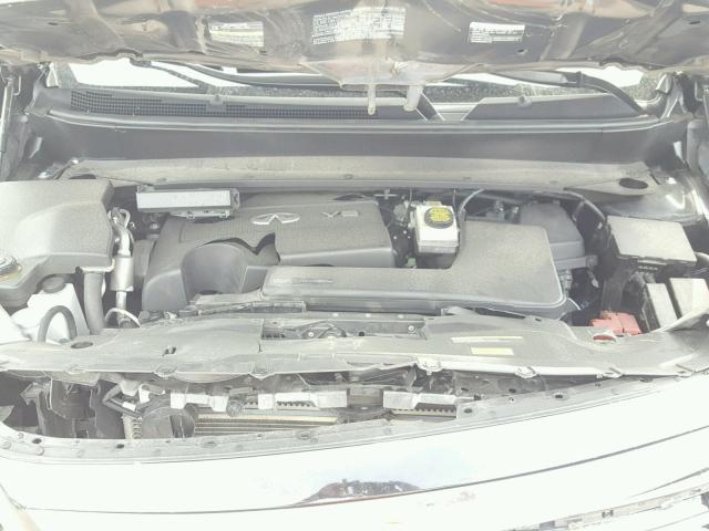 5N1AL0MM4FC509004 - 2015 INFINITI QX60 BLACK photo 7