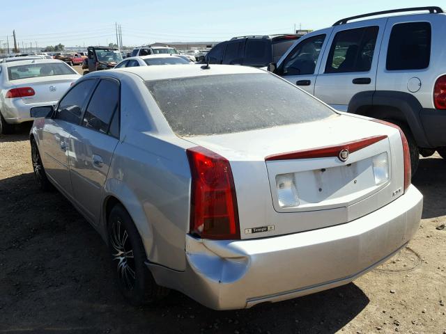 1G6DP567450144594 - 2005 CADILLAC CTS HI FEA SILVER photo 3