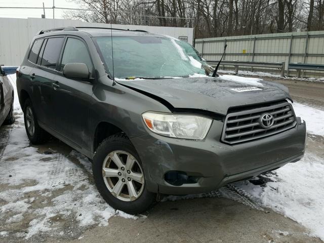 JTEES41A582063086 - 2008 TOYOTA HIGHLANDER GREEN photo 1