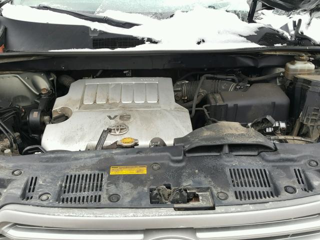 JTEES41A582063086 - 2008 TOYOTA HIGHLANDER GREEN photo 7