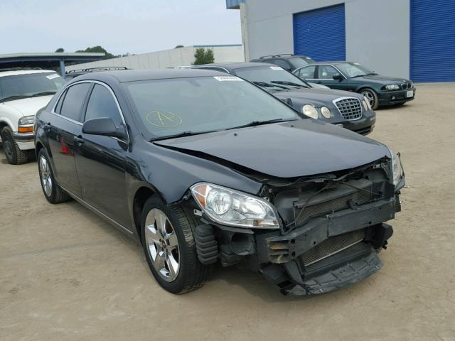 1G1ZC5EB4AF320032 - 2010 CHEVROLET MALIBU 1LT BLACK photo 1