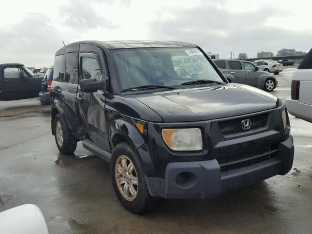 5J6YH18736L015161 - 2006 HONDA ELEMENT EX BLACK photo 1