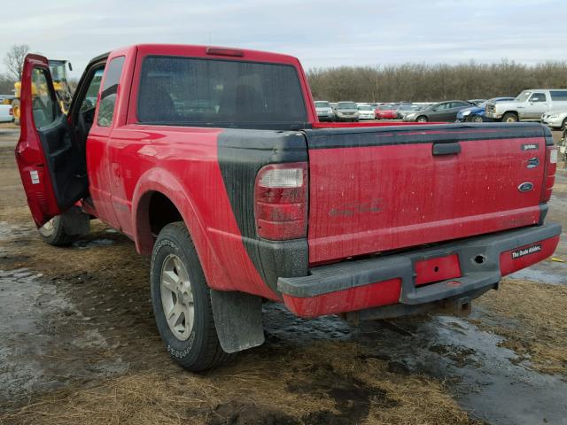 1FTZR45E02TA52979 - 2002 FORD RANGER SUP RED photo 3