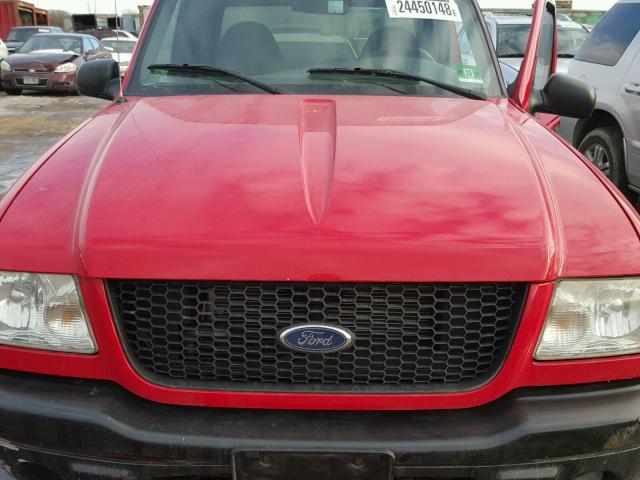 1FTZR45E02TA52979 - 2002 FORD RANGER SUP RED photo 7