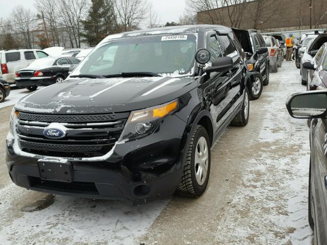 1FM5K8AR7EGA09333 - 2014 FORD EXPLORER P BLACK photo 2