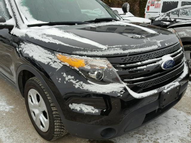 1FM5K8AR7EGA09333 - 2014 FORD EXPLORER P BLACK photo 9