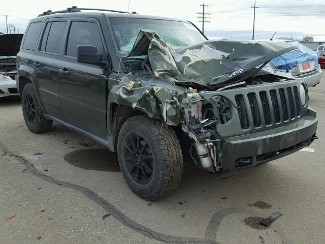 1J8FF28W38D526942 - 2008 JEEP PATRIOT SP GREEN photo 1