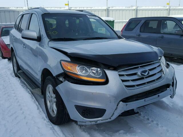 5NMSG3AB5AH343605 - 2010 HYUNDAI SANTA FE G SILVER photo 1