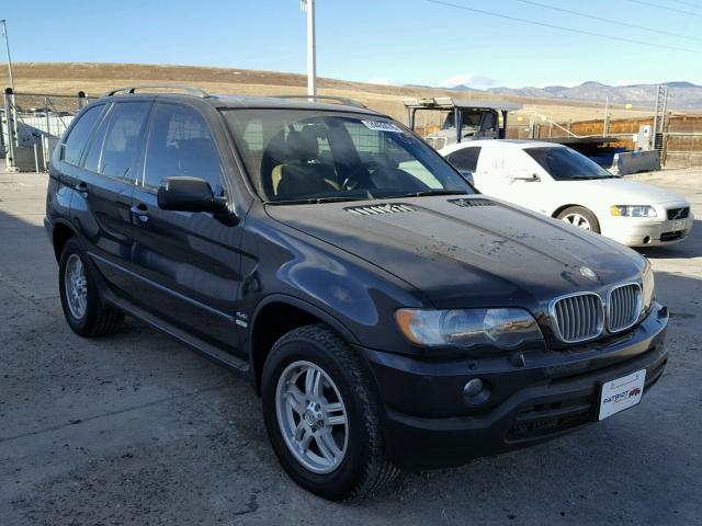 5UXFB33533LH49781 - 2003 BMW X5 4.4I BLACK photo 1