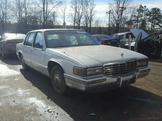 1G6CD53B0N4296944 - 1992 CADILLAC DEVILLE WHITE photo 1