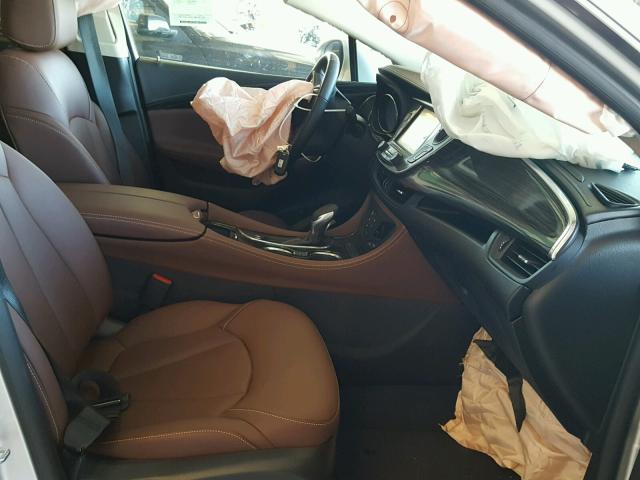 LRBFXBSA1HD085263 - 2017 BUICK ENVISION E SILVER photo 5