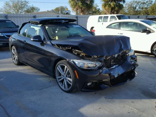 WBA3T3C51EP737104 - 2014 BMW 435 I BLACK photo 1