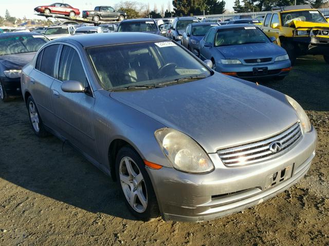 JNKCV51E64M612495 - 2004 INFINITI G35 GRAY photo 1