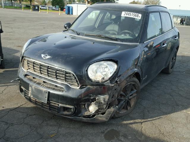 WMWZC5C53CWL61109 - 2012 MINI COOPER S C BLACK photo 2