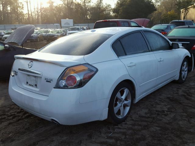 1N4BL21E27C225010 - 2007 NISSAN ALTIMA 3.5 WHITE photo 4