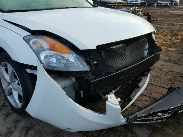 1N4BL21E27C225010 - 2007 NISSAN ALTIMA 3.5 WHITE photo 9