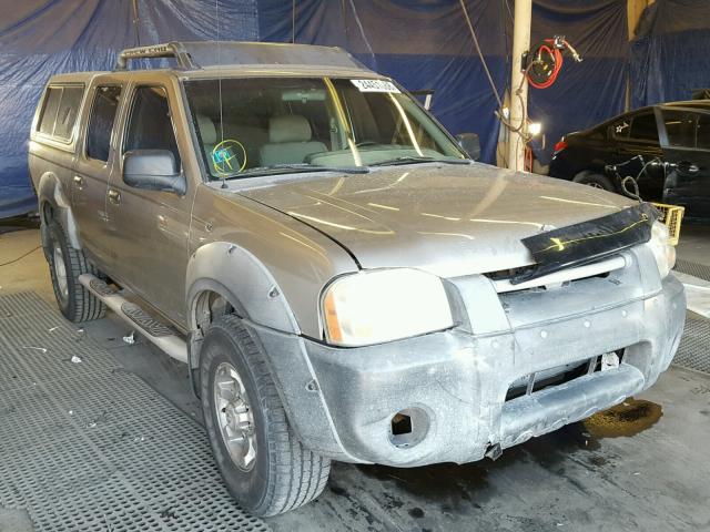 1N6ED27T71C329894 - 2001 NISSAN FRONTIER C SILVER photo 1