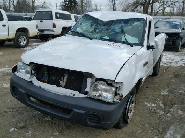 1FTYR10DX8PA55849 - 2008 FORD RANGER WHITE photo 2