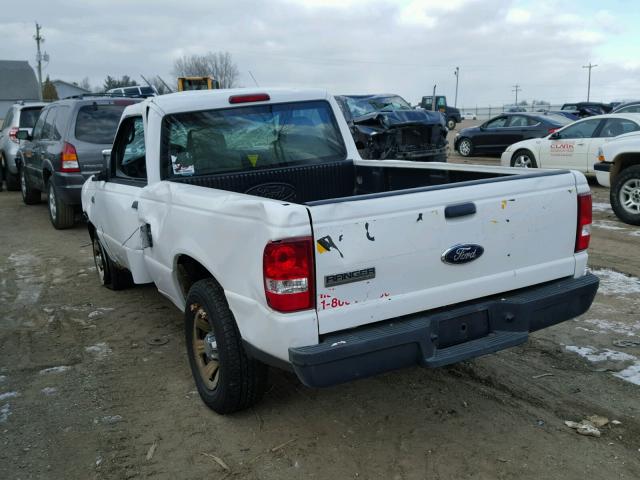 1FTYR10DX8PA55849 - 2008 FORD RANGER WHITE photo 3