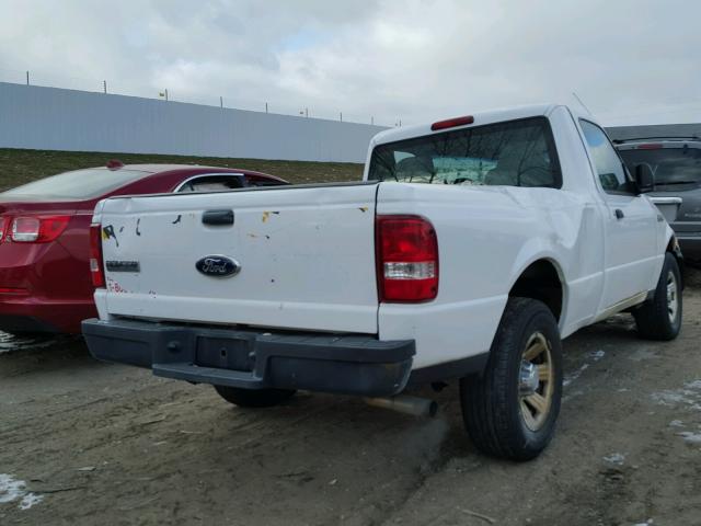 1FTYR10DX8PA55849 - 2008 FORD RANGER WHITE photo 4