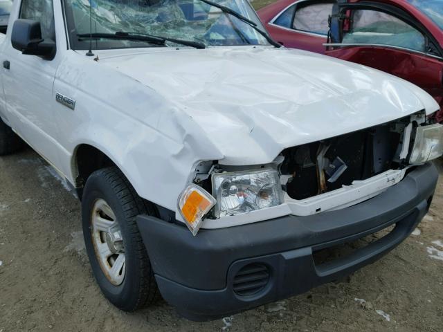 1FTYR10DX8PA55849 - 2008 FORD RANGER WHITE photo 9