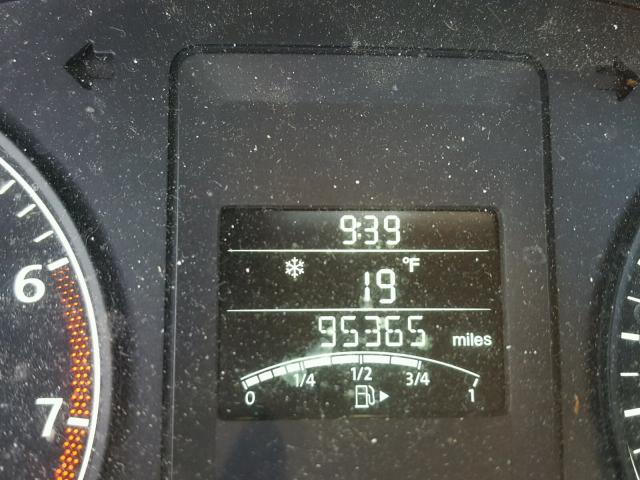 3VW1K7AJ4CM425802 - 2012 VOLKSWAGEN JETTA BASE წითელი ფოტო 8