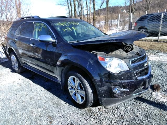 2GNFLGE34D6371308 - 2013 CHEVROLET EQUINOX LT BLACK photo 1