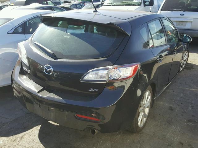 JM1BL1H61A1224954 - 2010 MAZDA 3 S BLACK photo 4