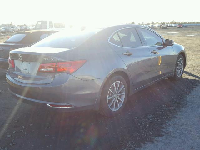 19UUB1F5XJA004171 - 2018 ACURA TLX TECH CHARCOAL photo 4