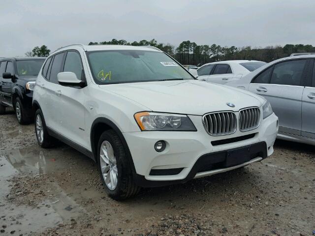 5UXWX9C56E0D31563 - 2014 BMW X3 XDRIVE2 WHITE photo 1