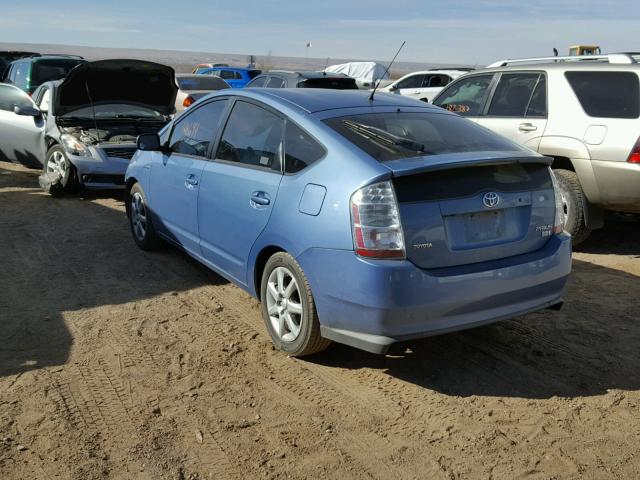 JTDKB20U597878044 - 2009 TOYOTA PRIUS BLUE photo 3