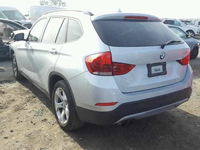 WBAVM1C56EVW56007 - 2014 BMW X1 SDRIVE2 SILVER photo 3