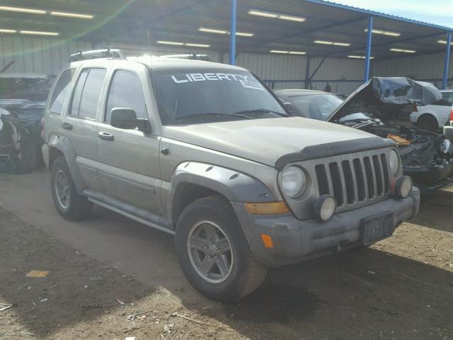 1J4GL38K25W526657 - 2005 JEEP LIBERTY RE BEIGE photo 1