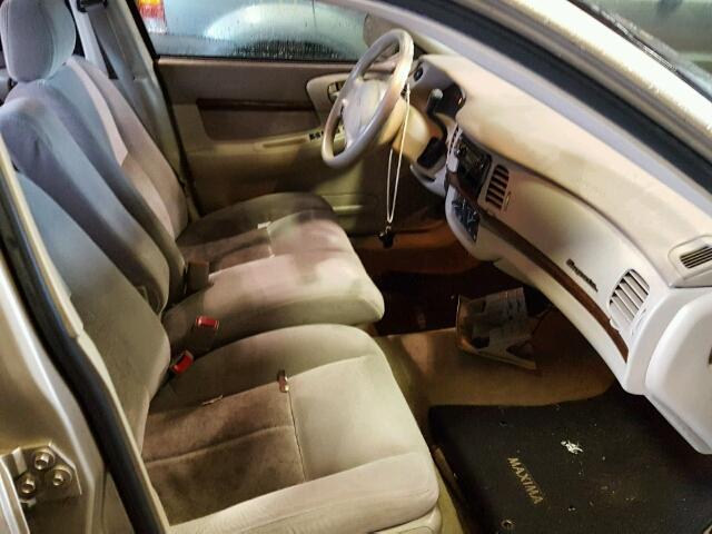 2G1WF52EX59130839 - 2005 CHEVROLET IMPALA 金色 照片 5