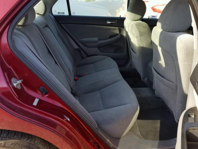 1HGCM56336A182636 - 2006 HONDA ACCORD SE BURGUNDY photo 6